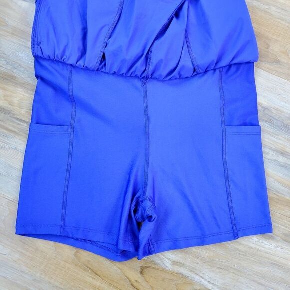 ☔️🔸️NWT Spyder Athletic Blue Lined Shorts Small - Picture 11 of 12